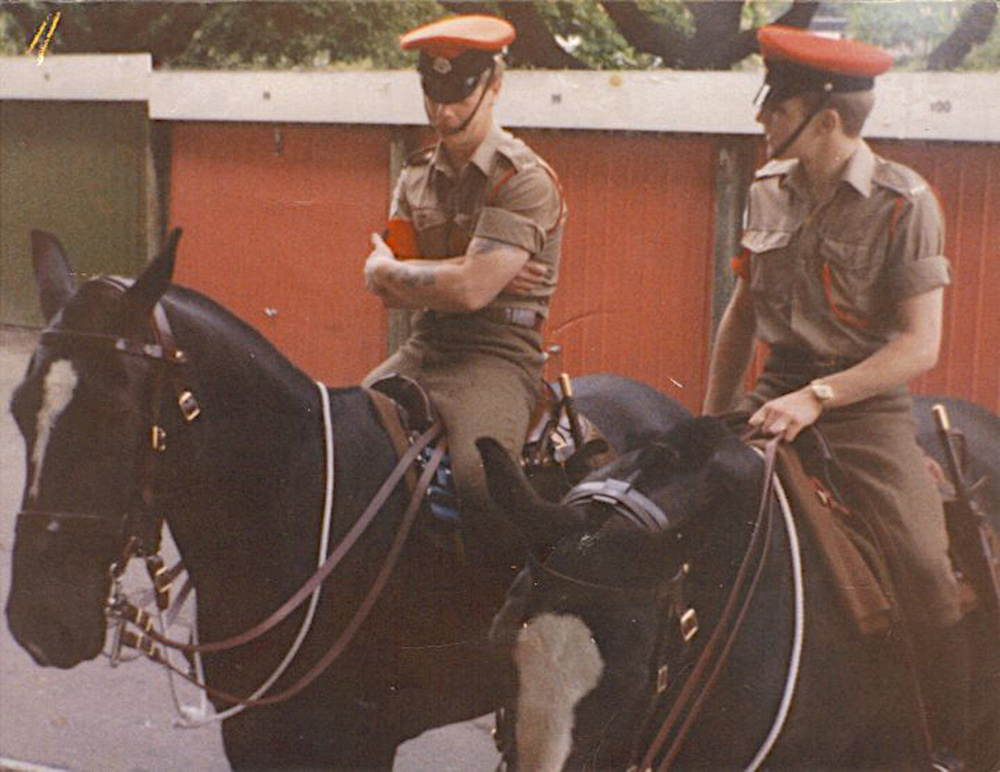 mounted duty patrol