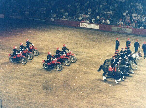 Earls Court 1992 RMP Mounted Troop and Display Team