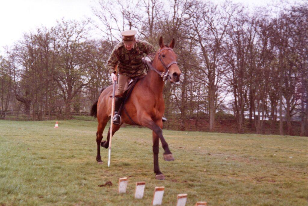 Gerry Russell on Rousillon Feb 85