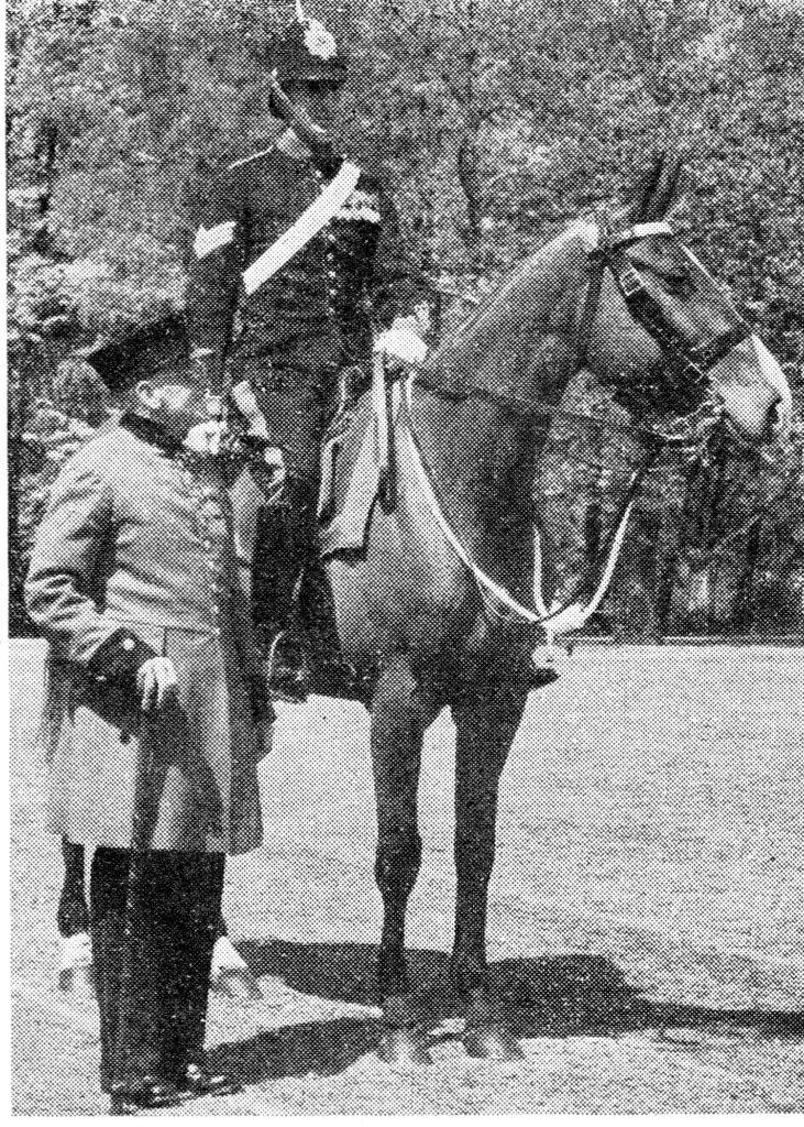 Sgt E. Scatergood and In Pensioner Hoyle 1955