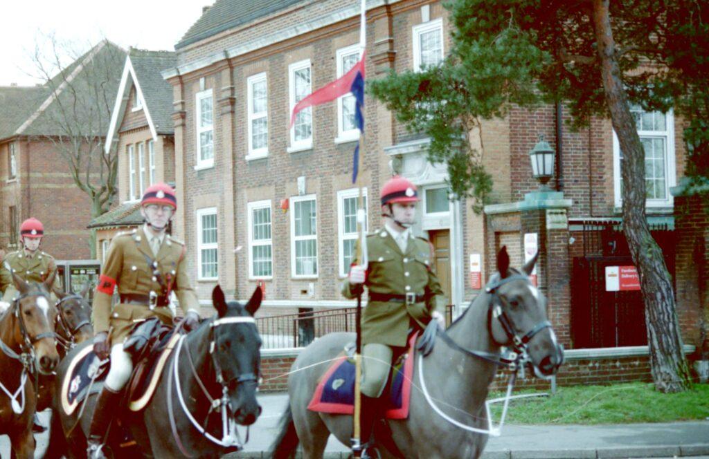 WO2 TSM Gerry Russell Lt Col John Nelson PM 4 Div