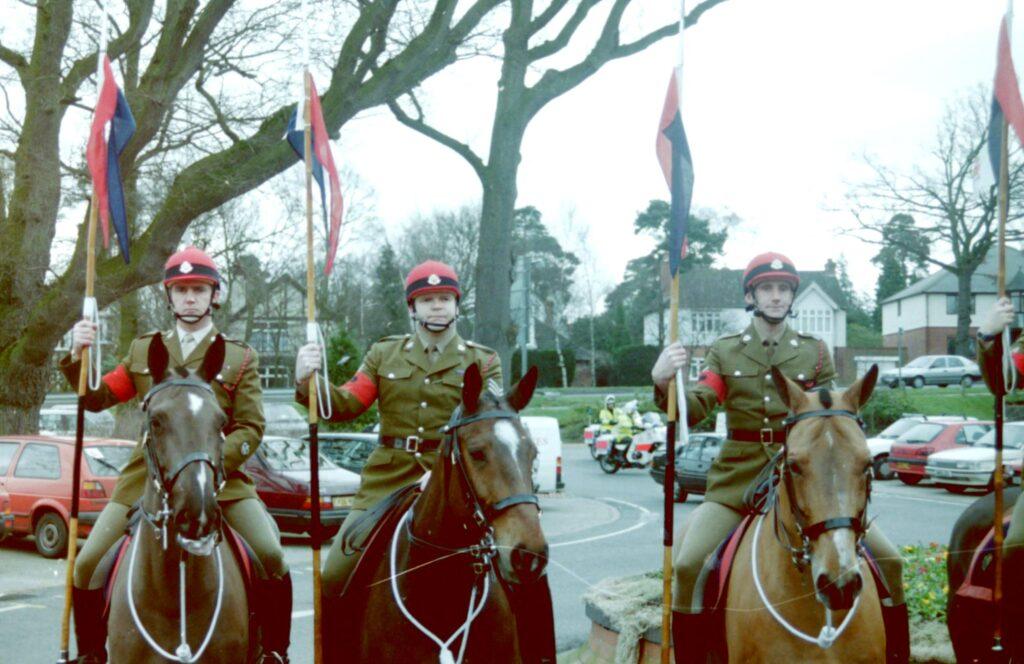 WO2 TSM Gerry Russell Sgt Peter Pollard NK